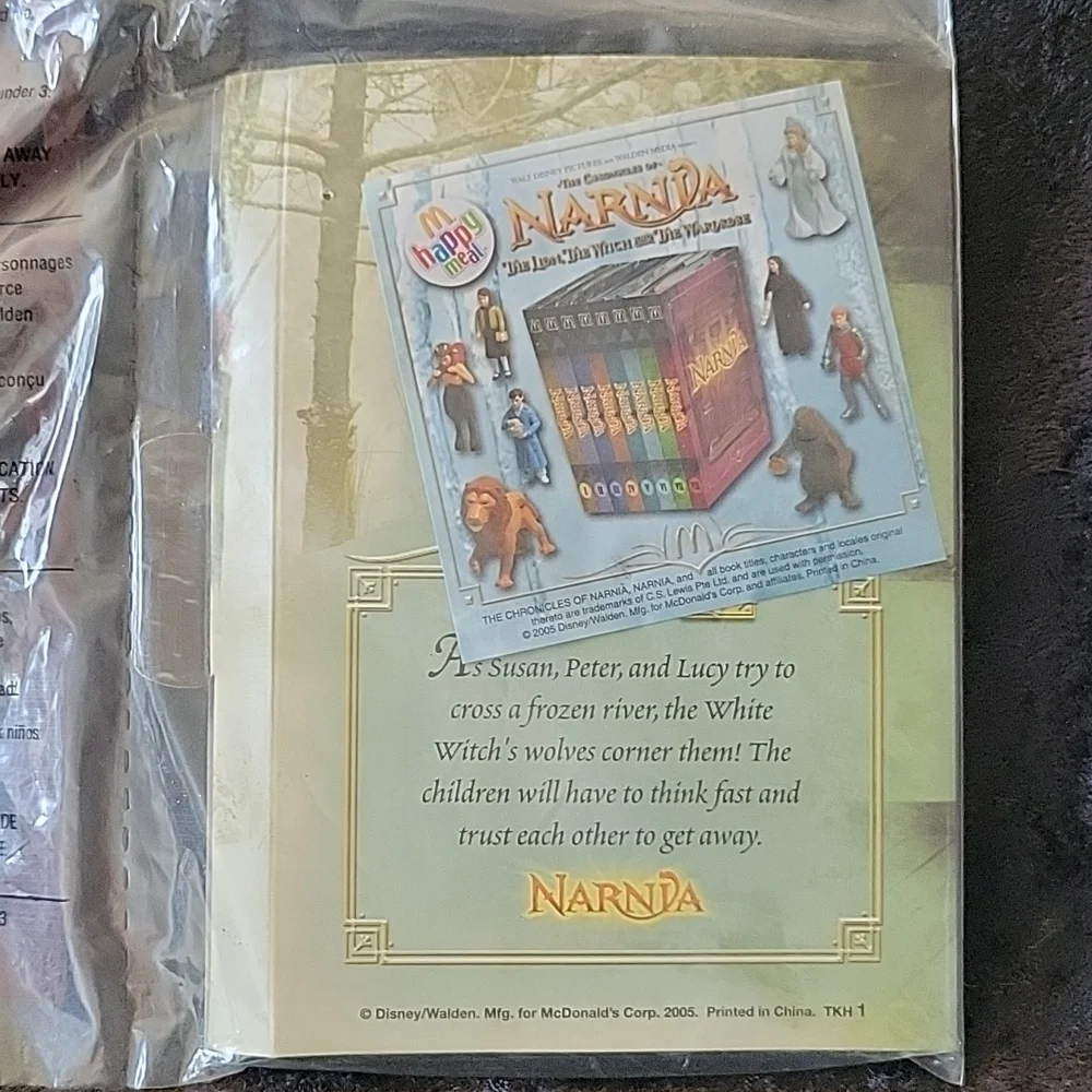 2005 McDonald's Happy Meal The Cronicles of Narnia - Susan Pevensie #6 toy - Picture 4 of 5